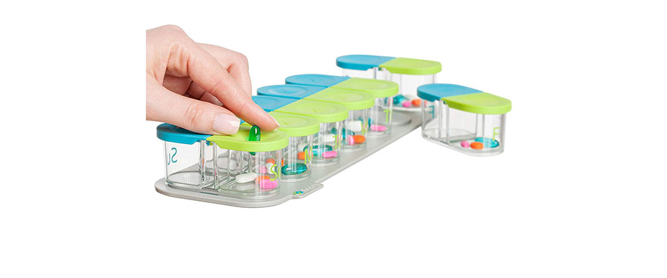 Sagely Smart Weekly Pill Organizer