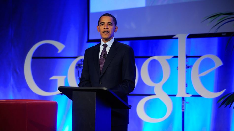 Obama praises book that slams his White House for its Google relationship