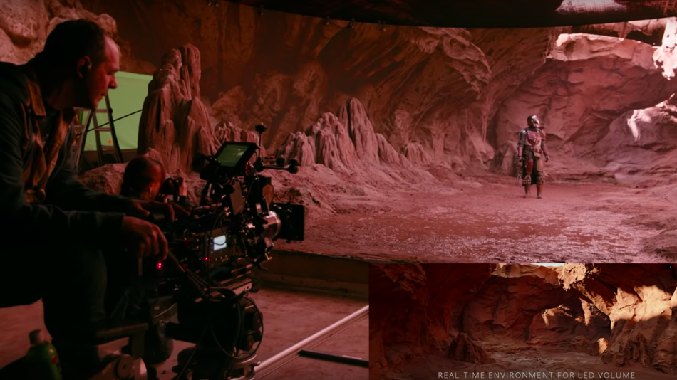 The secret to the incredible landscapes of 'The Mandalorian': Epic Games' Unreal Engine