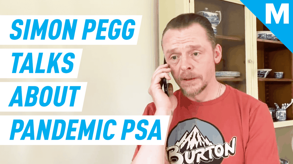 Simon Pegg explains how a meme inspired that ‘Shaun of the Dead’ PSA