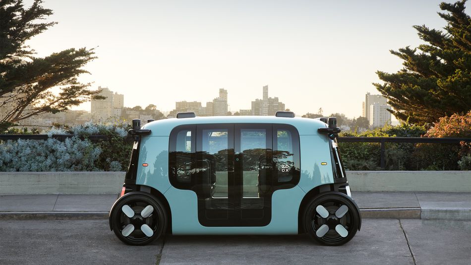 Zoox reveals autonomous ride-sharing boxcar with no steering wheel