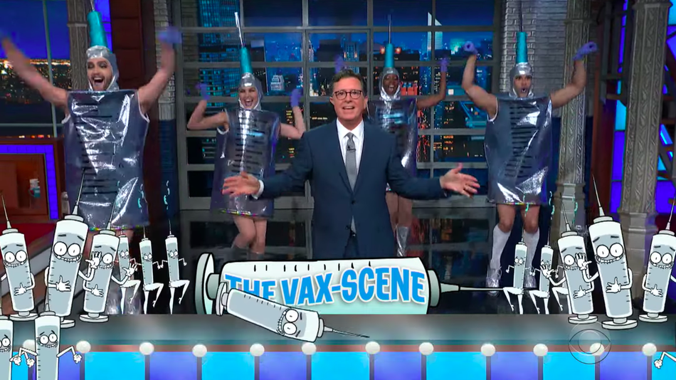 Watching Stephen Colbert back in the studio feels like a triumphant return