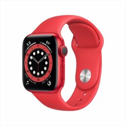 red apple watch series 6