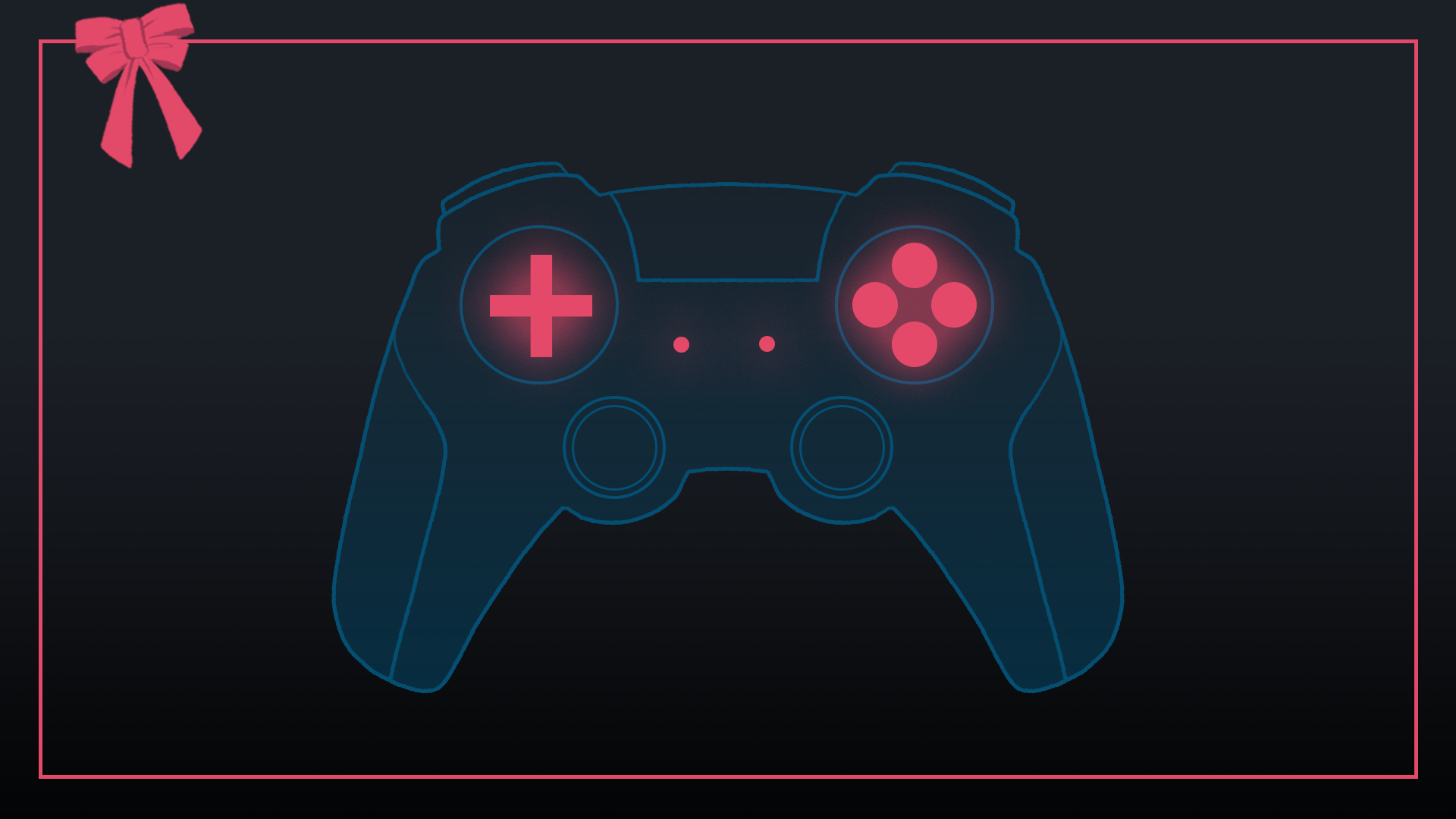 gaming controller illustration