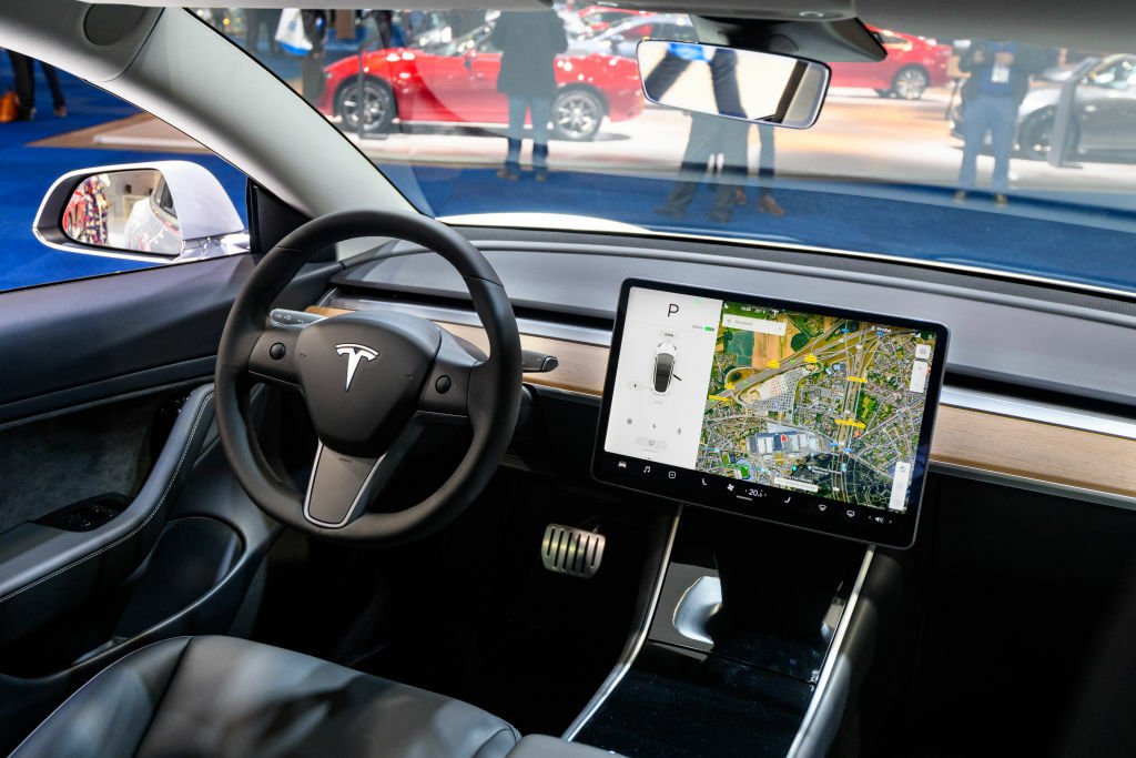 Tesla Model 3 interior