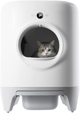 white petkit pura x self-cleaning litter box 